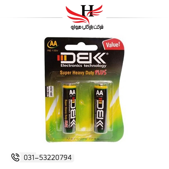 باتری قلم معمولی DBK با قیمت همکاری ویژه و مناسب خرید عمده فقط در بازرگانی هیوارو